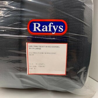 Rafys LWK tractieset 50 kg - 18 cm - large