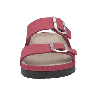 Berkemann Slipper Verica Rood Nubuck
