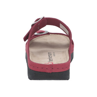 Berkemann Slipper Verica Rood Nubuck