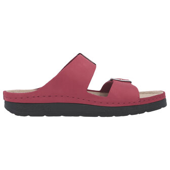 Berkemann Slipper Verica Rood Nubuck