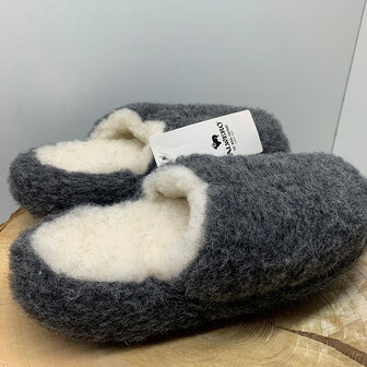 Alwero Sloffen Basic Slipper - antraciet