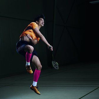 Bauerfeind Sports Compression sleeve lower leg pink