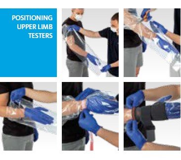 Orliman hygienic testers for upper limbs
