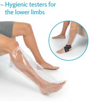 Orliman hygienic testers for lower limbs