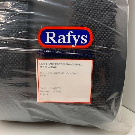 Rafys LWK tractieset 50 kg - 18 cm - large