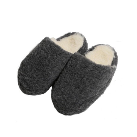 Alwero Sloffen Basic Slipper - antraciet