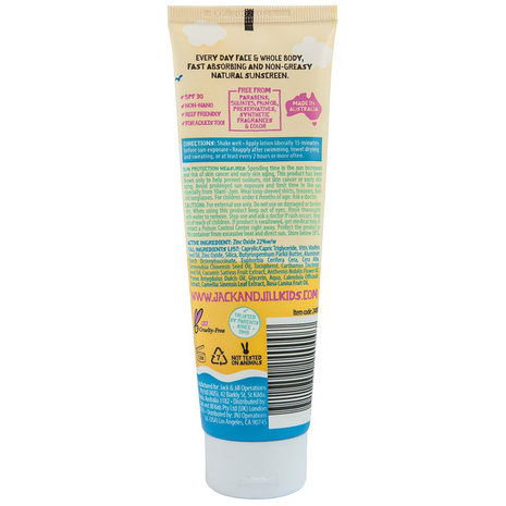 Jack N' Jill Natuurlijke Zonnecrème