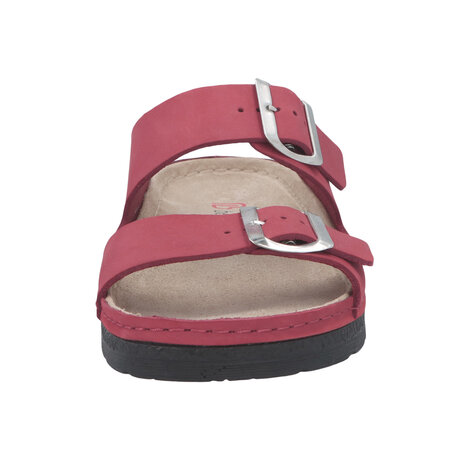 Berkemann Slipper Verica Rood Nubuck