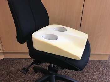 NIEUW: Zitbeenkussen 